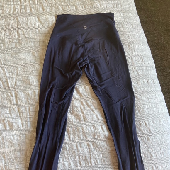Lululemon Align Pants Navy Size 4, 7/8th Length - Picture 3 of 8
